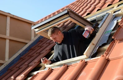 Pose de fenêtres de toit Velux à Saulchery